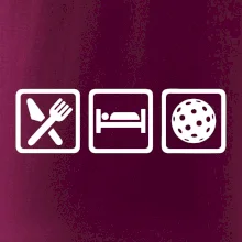 Eat sleep florbal v řadě