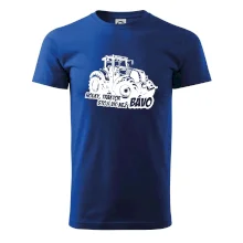 Holky, traktor stojí víc než bávo