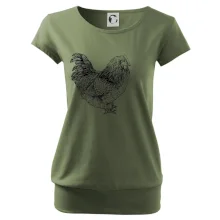 Slepice černobílá