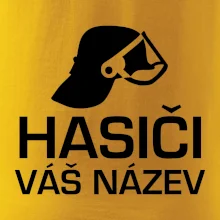 Hasiči helma - vlastní nápis