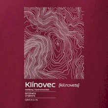 Klínovec - vrstevnice v obdélníku