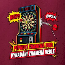 Pípnutí znamená bod. Vynadání znamená vedle