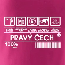 Čárový kód  - Pravý Čech
