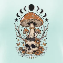 Goblincore magical mushroom