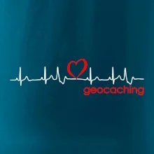 Moje srdce bije pro Geocaching -text