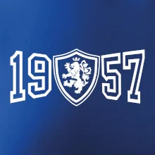 Narozeninový motiv - znak - 1957