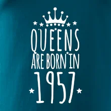Queens are born in 1957 Queens are born in 1957