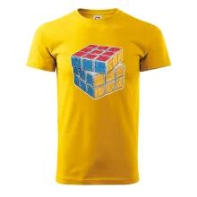 Rubikova kostka kreslená