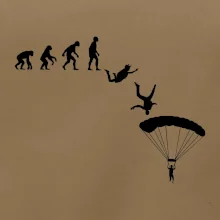 Evoluce parašutista seskok