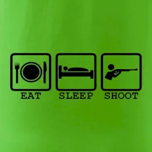 Eat sleep shot