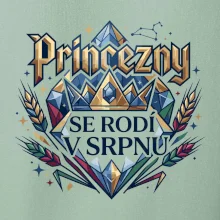 Diamant princezny se rodí v srpnu