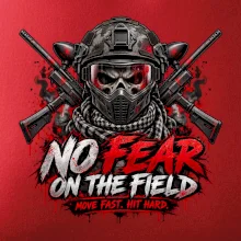 Lebka bojovníka no fear paintball