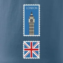 Londýn známka barevná