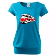 Tramvaj T3R barevná