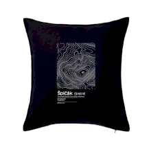 Špičák - vrstevnice v obdélníku