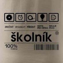 Čárový kód - Školník