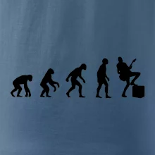 Evoluce kytarista - noha na kombu