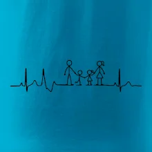 EKG rodina - kluk holka