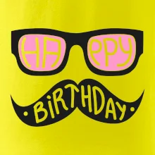 Mustache narozeniny - brýle