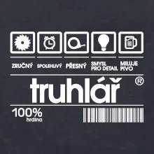 Čárový kód truhlář