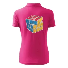 Rubikova kostka kreslená