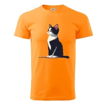 Mourovatá kočka pixel