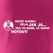 Policista - kdyby každej dělal jak já, tak to máme už dávno hotový