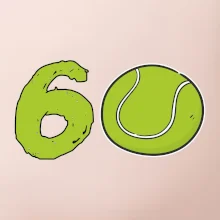 Tenis kulaté narozeniny 60