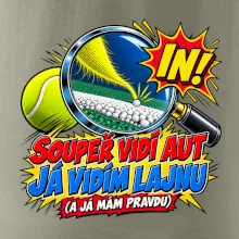 Soupeř vidí aut já vidím lajnu