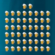 Narozeniny - 50x pivo