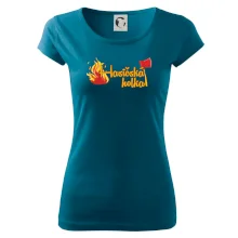 Hasičská holka - oheň a sekera