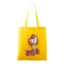 Horník těží bitcoiny