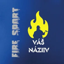 Hasiči - oheň - Váš název - Prso + záda