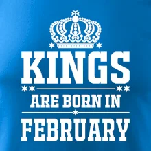 Kings are born in February