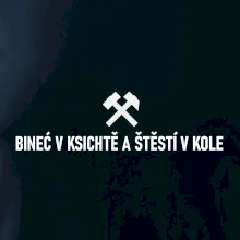 BINEĆ V KSICHTĚ A ŠTĚSTÍ V KOLE﻿