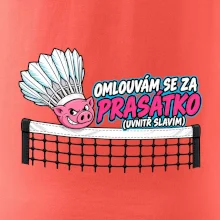 Badminton omluva za prasátko