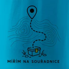Mířím na souřadnice minimalistická trasa