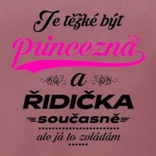Je těžké být princezna - řidička Je těžké být princezna - řidička