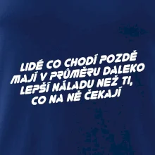 Lidé co chodí pozdě
