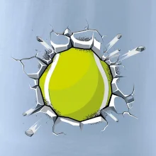 Tenisový míč v triku