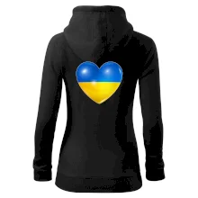 Ukrajina srdce vlajka Ukrajina srdce vlajka