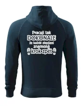 Pracuji dokonale krok zpět
