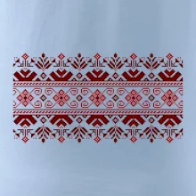 Ukrajinský vzor - červený