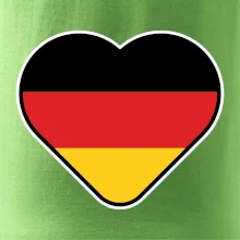 Germany love velké - Německá vlajka