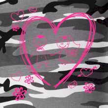 Svatba - kreslené srdce