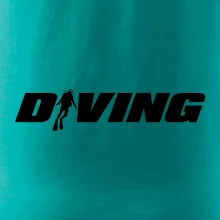 Diving nápis potápěč