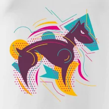 Pes abstrakce hubený