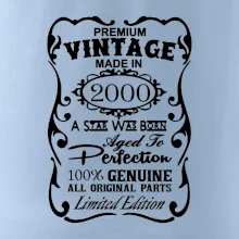 Vintage Etiketa - 2000