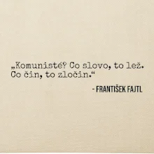 Komunisté Co slovo, to lež. Co čin, to zločin