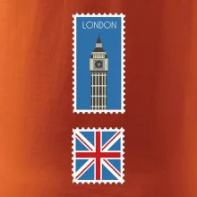 Londýn známka barevná